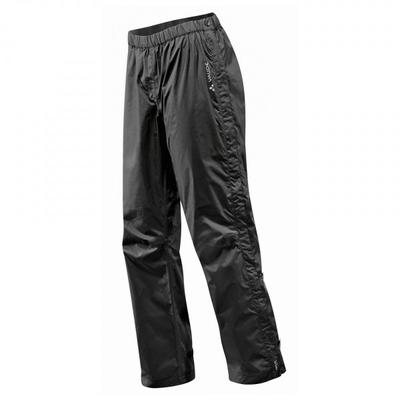 Vaude - Women's Fluid Full-Zip Pants S/S - Regenhose Gr 40 - Short schwarz