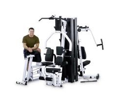 Body-Solid EXM3000LPS Selectorized Multi-Station Weight Stack Home Gym