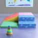 ECR4Kids SoftZone Little Me Corner Climber, Toddler Playset, Assorted, 4-Piece Plastic in Blue | 10 H x 40 W x 40 D in | Wayfair ELR-12618