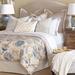 Eastern Accents Emory Comforter Polyester/Polyfill/Cotton in Blue/Brown/White | Queen Comforter | Wayfair DVQ-399B