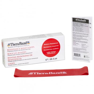 TheraBand - Loop - Fitnessband Gr Ø 13 cm / 7,6 cm x 20,5 cm weiß Image