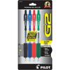 Pilot G2 Retractable Gel Pens Ultra Fine Point Assorted Ink 912181