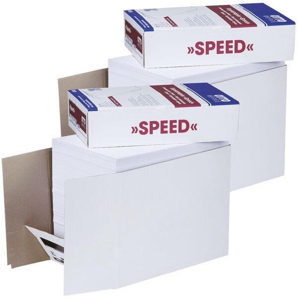 OTTO Office 2 Maxi-Boxen à 2500 Blatt Kopierpapier »SPEED« weiß Image