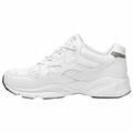 Propét Men's Stability Walker Sneaker, White, 12 5E US