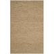 White 27 x 0.5 in Indoor Area Rug - Bay Isle Home™ Bristol Hand-Knotted Natural Area Rug Cotton/Bamboo Slat & Seagrass | 27 W x 0.5 D in | Wayfair