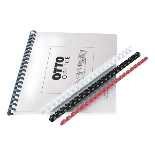 OTTO Office Plastikbinderücken - 110 Blatt schwarz
