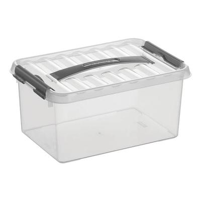 Ablagebox »the q-line« 6 Liter H6160102 transparent, sunware, 20x14x30 cm