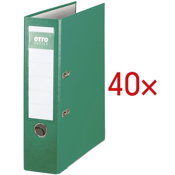 OTTO Office 40x Ordner »Exclusive I« grün, 8x32x28.5 cm Image
