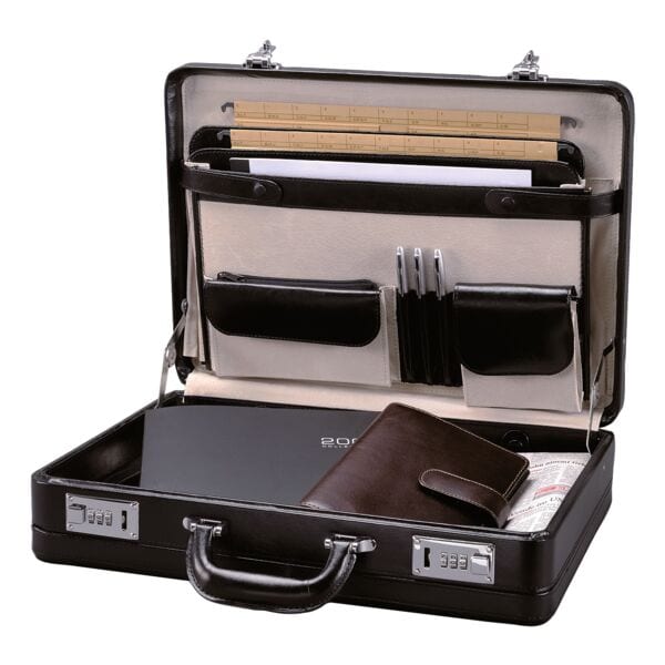 Alassio Attachékoffer »Taormina« schwarz, 45.5x33x10 cm Image