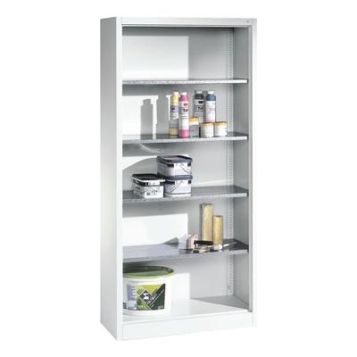 CP Stahlregal »CP 8920-02« - 40 cm tief grau, 93x195x40 cm