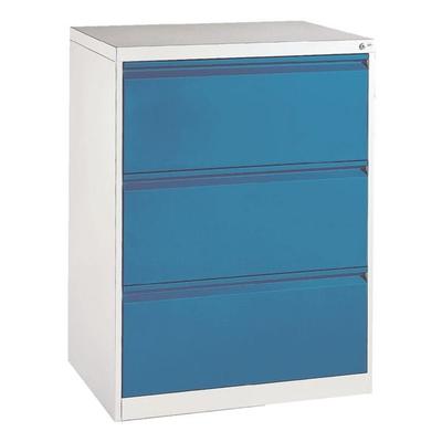 Hängeregistraturschrank A4 blau, CP, 78.7x104.5x59 cm