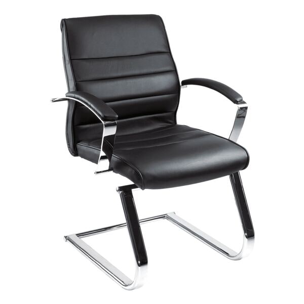Topstar Leder-Besucherstuhl »TD Lux 15« silber, 50x46 cm