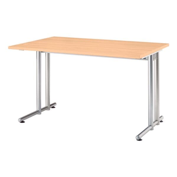 HAMMERBACHER Schreibtisch »Flexiline II« 120 cm braun, 120x72x80 cm