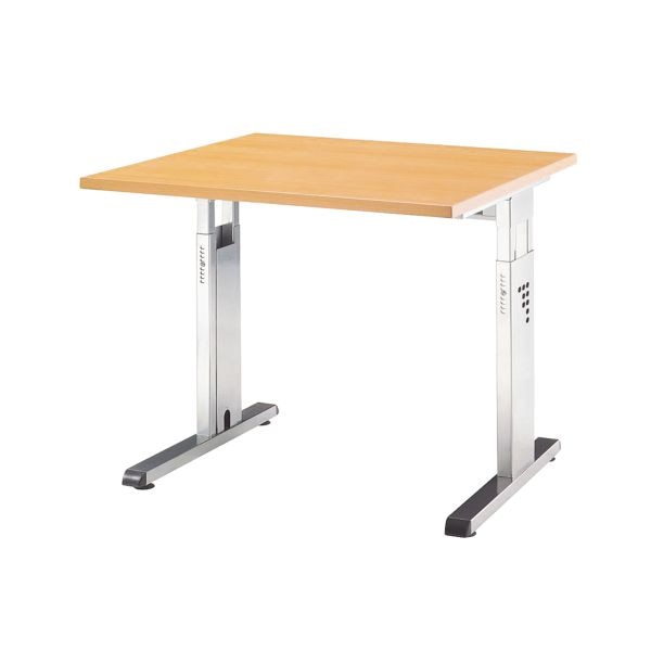 HAMMERBACHER Schreibtisch »O-Line« 80 cm braun, 80x82x80 cm