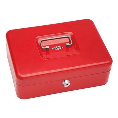 Wedo Geldkassette Größe 2 rot, 20x9x16 cm