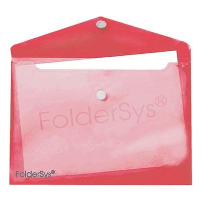 Foldersys Aktentasche A4 quer 100 Blatt rot, 23.9x33.4 cm