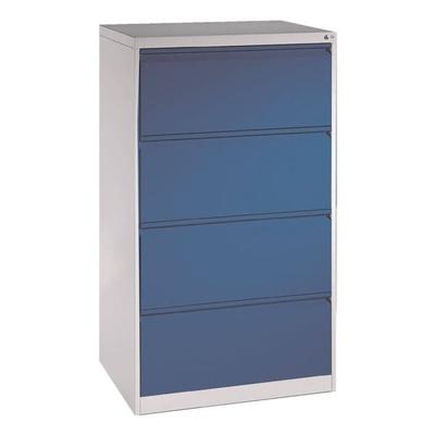 Hängeregistraturschrank A4 blau, CP, 78.7x135.7x59 cm