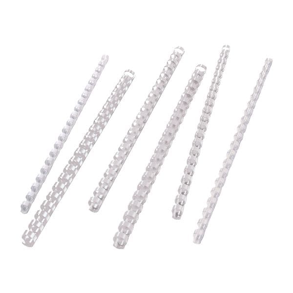 GBC Plastikbinderücken Ø 16 mm weiß Image