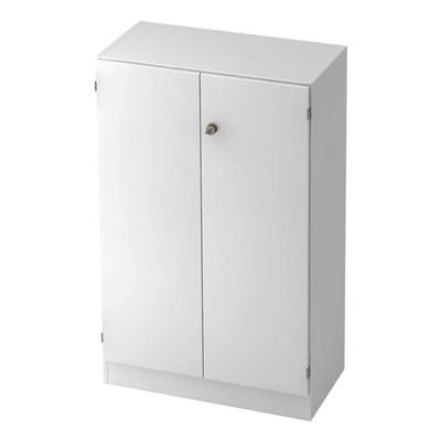 HAMMERBACHER Aktenschrank »Q-Line« 80 cm breit 3 OH abschließbar weiß, 80x127x42 cm Image