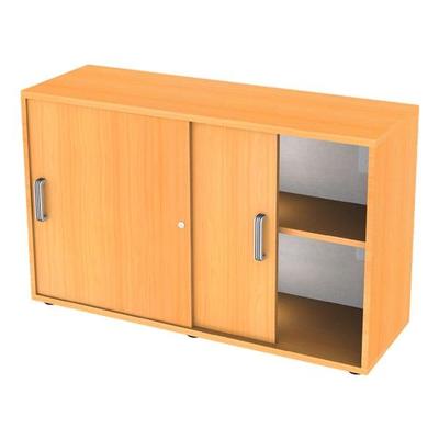 Schiebetürenschrank »OTTO Office Line III« 2 OH braun, OTTO Office Premium, 120x75x40 cm