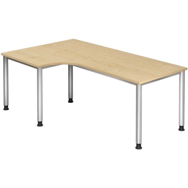 OTTO Office Premium Winkelschreibtisch »Otto Office Line IV« 200 cm braun, 200x76x120 cm