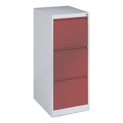 CP Hängeregistraturschrank A4 rot, 43.3x104.5x59 cm