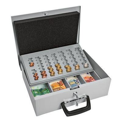 Wedo Geldzählkassette »Universa« grau, 35.5x10x27.5 cm