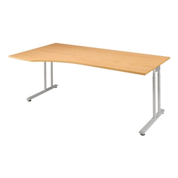 Geramöbel PC-Arbeitstisch »Lissabon« 180 cm links braun, 180x82x100 cm