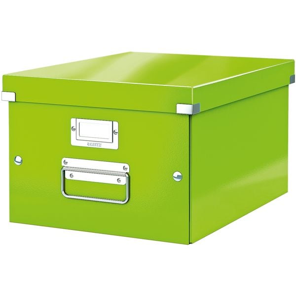 Leitz Ablagebox WOW 6044 »Click & Store« mittel grün, 28.1x20x36.9 cm