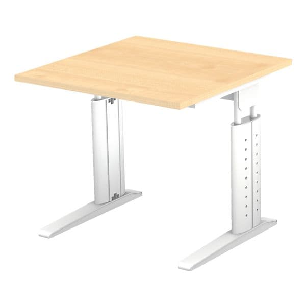 OTTO Office Premium Schreibtisch »Otto Office Line III« 80 cm weiß, 80x86x80 cm