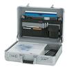 Alumaxx Attachékoffer Taurus A4 mit Reißverschluss silber, 46x34x16 cm