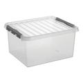 sunware Ablagebox »the q-line« 36 Liter H6160502 transparent, 40x26x50 cm
