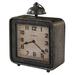 Howard Miller® Collins Rustic Analog Quartz Tabletop Clock in Antique Metal in Black | 12.75 H x 9 W x 5 D in | Wayfair 635194