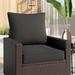 Wade Logan® Azelia Corded Indoor/Indoor/Outdoor Dining Chair Cushion Set Polyester | 5 H x 23 W x 25 D in | Wayfair