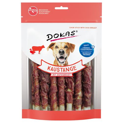 3 x 200 g Dokas Kaustange mit Entenbrust Hundesnack