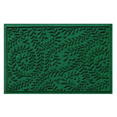 Water & Dirt Shield Boxwood Door Mat - Charcoal, 22" x 60", No Mongramming - Frontgate