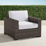 Palermo Lounge Chair with Cushions in Bronze Finish - Performance Rumor Midnight, Standard - Frontgate