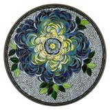 KNF Giovella Mosaic Table Collection - Round High Bistro Table, Espresso, 30" Dia. - Frontgate