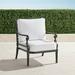 Carlisle Lounge Chair with Cushions in Slate Finish - Sailcloth Seagull, Standard - Frontgate