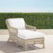 Hampton Chaise in Ivory Finish - Sailcloth Indigo, Standard - Frontgate