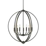 Golden Lighting - Nine Light Chandelier - Colson - 9 Light Chandelier in Durable