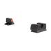 Trijicon Hd Xr Night Sights For Fnh - Hd Xr Night Sight Set-Fnh Fns 40, Fnx 40, Fnp 40-Orange