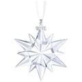 Swarovski Christmas ornament, annual edition 2017 figurine, crystal, transparent, 6.1 x 0.9 x 7.7 cm, 1 Unit