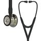 3M Littmann Cardiology IV Diagnostic Stethoscope, Champagne-Finish Chestpiece, Black Tube, Smoke Stem and Headset, 69 cm, 6179