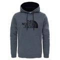 THE NORTH FACE Men Drew Peak Hoodie - Medium Grey Heather (Std)/Black, 2X-Large