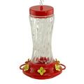 Woodlink Audubon Hummingbird Feeder Glass/Plastic in Red/Yellow | 9 H x 6 W x 6 D in | Wayfair NA35225