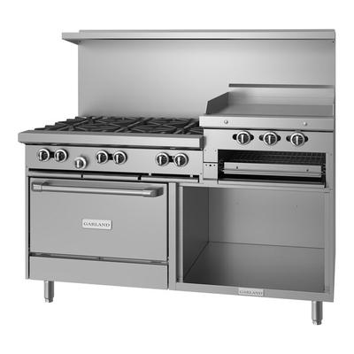 garland 6 burner range