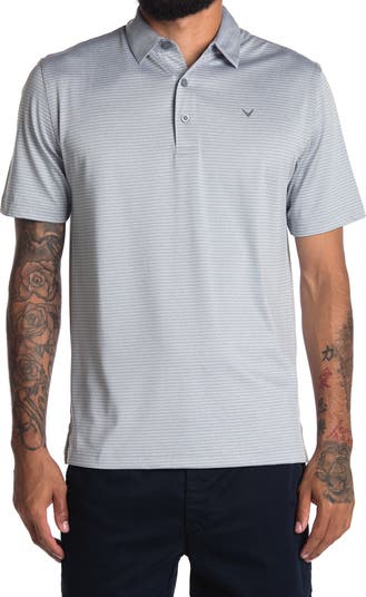 Callaway Golf Men's Heather Micro Stripe Polo