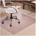 ES Robbins Corporation AnchorBar Low Pile Carpet Beveled Edge Chair Mat in White | 0.1 H x 46 W x 60 D in | Wayfair 128371