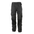 Apache Workwear Men's Site Trousers | APKHT Polycotton Holster Trouser | Grey/Black 30W x 29L | Cordura Side Cargo Pocket | Low Rise Comfort Waist | Reinforced Hem Knee Pad and Phone Pocket